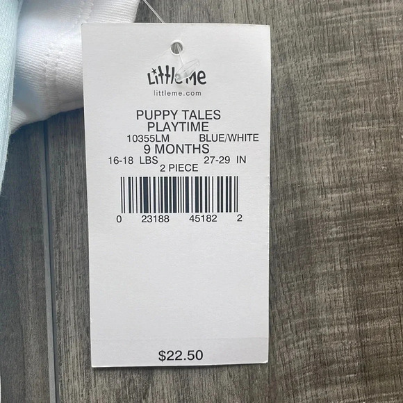 Little Me Puppy Onesies Set • New with Tags - Picture 5 of 5